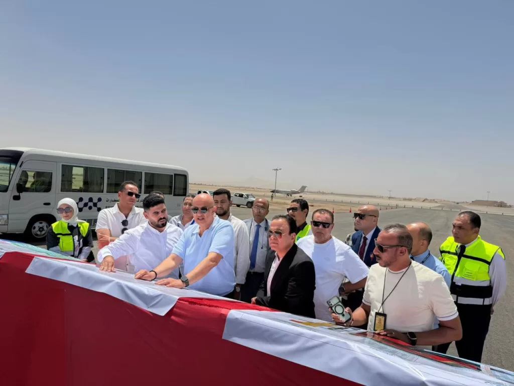 Le président de la Société égyptienne des aéroports inspecte les travaux à Louxor 9 - Le Progrès Egyptien