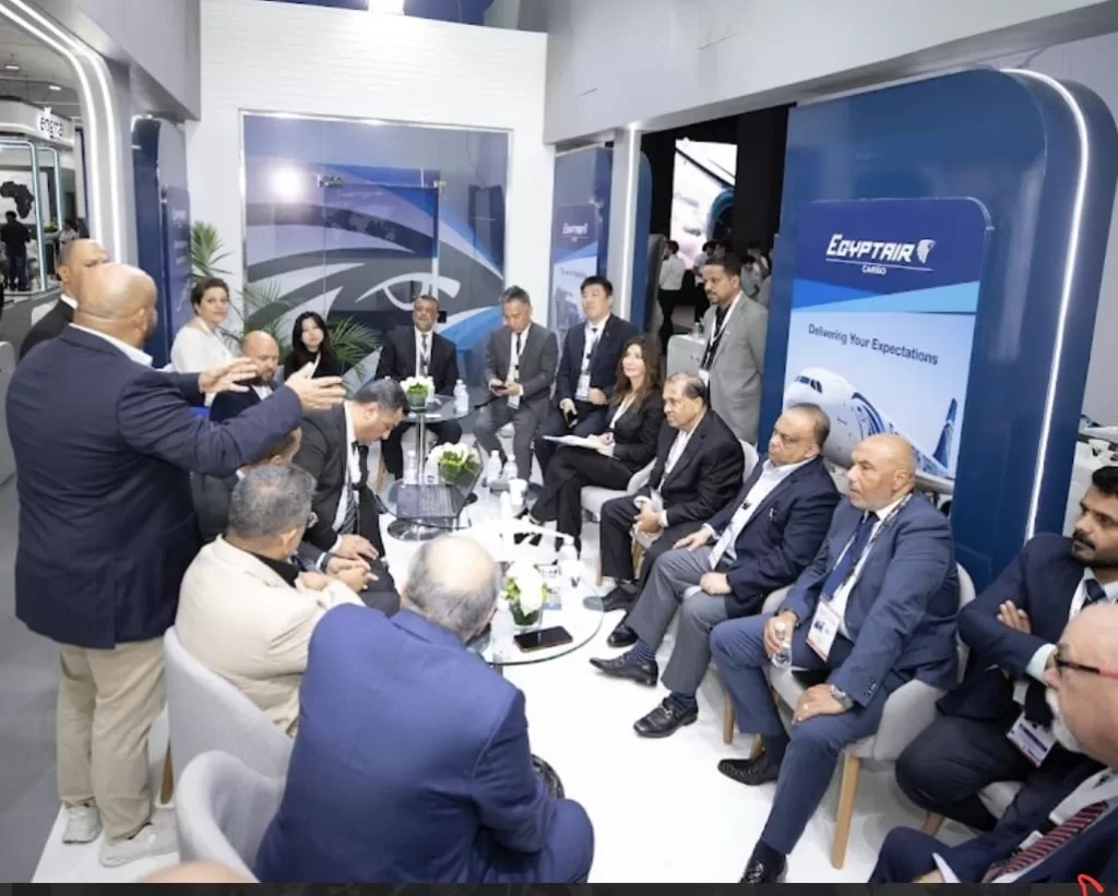 Salon international de l’aviation et de l’espace d’Al Alamein: EgyptAir Cargo accélère son expansion internationale 8 - Le Progrès Egyptien Salon international de l’aviation et de l’espace d’Al Alamein: EgyptAir Cargo accélère son expansion internationale 7 - Le Progrès Egyptien