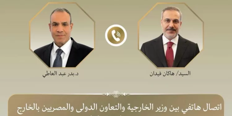 Les ministres égyptien et turc des AE examinent les évolutions régionales 1 - Le Progrès Egyptien
