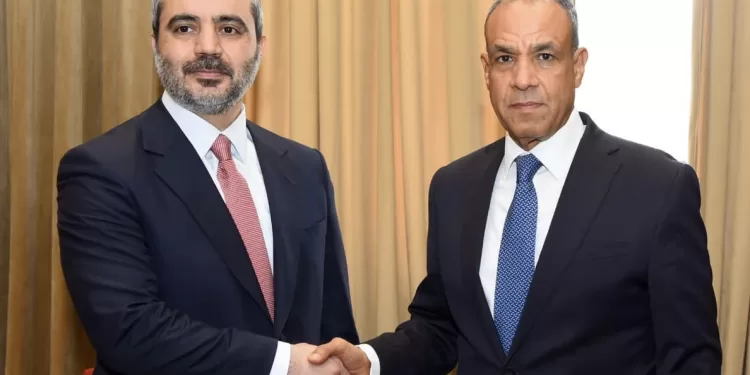 Badr Abdel Aati rencontre son homologue syrien 2 - Le Progrès Egyptien Badr Abdel Aati rencontre son homologue syrien 1 - Le Progrès Egyptien