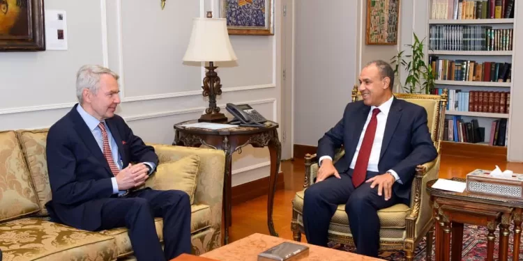 Badr Abdel Aati reçoit l’envoyé personnel du secrétaire général de l’ONU pour le Soudan 1 - Le Progrès Egyptien