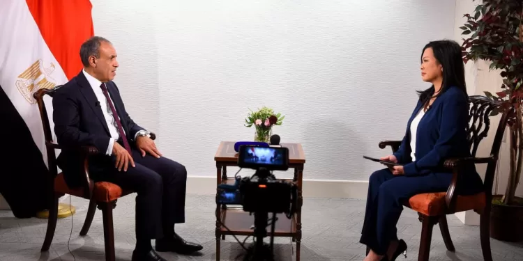 Badr Abdel Aati évoque avec la chaîne chinoise CGTN les crises régionales 2 - Le Progrès Egyptien Badr Abdel Aati évoque avec la chaîne chinoise CGTN les crises régionales 1 - Le Progrès Egyptien
