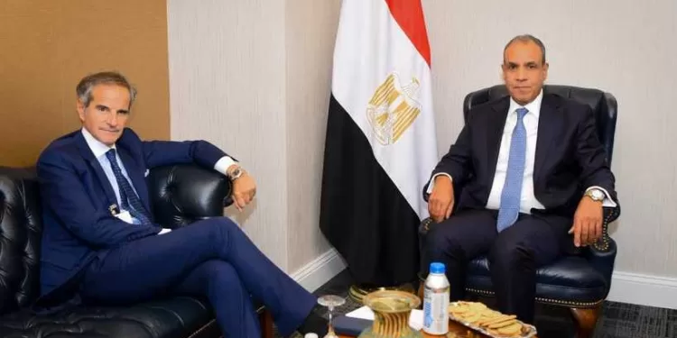 Nations unies : Badr Abdelatty s'entretient avec Rafael Grossi à New York 2 - Le Progrès Egyptien Nations unies : Badr Abdelatty s'entretient avec Rafael Grossi à New York 1 - Le Progrès Egyptien