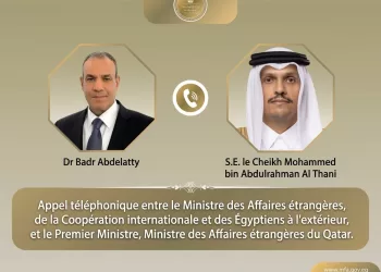Désescalade régionale : Concertation téléphonique entre les ministres des Affaires étrangères égyptien et qatari 1 - Le Progrès Egyptien Désescalade régionale : Concertation téléphonique entre les ministres des Affaires étrangères égyptien et qatari