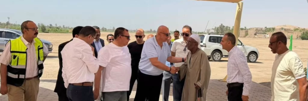 Le président de la Société égyptienne des aéroports inspecte les travaux à Louxor 7 - Le Progrès Egyptien