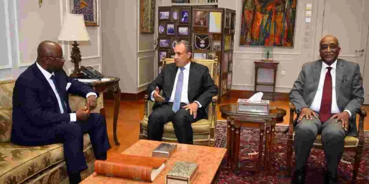 Le ministre des Affaires étrangères prépare le Forum d'El-Alamein avec la BADEX 2 - Le Progrès Egyptien Le ministre des Affaires étrangères prépare le Forum d'El-Alamein avec la BADEX 1 - Le Progrès Egyptien