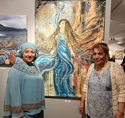 Nahla Morsi, une artiste entre le portrait, le théâtre et la recherche de la liberté 2 - Le Progrès Egyptien Nahla Morsi, une artiste entre le portrait, le théâtre et la recherche de la liberté 1 - Le Progrès Egyptien