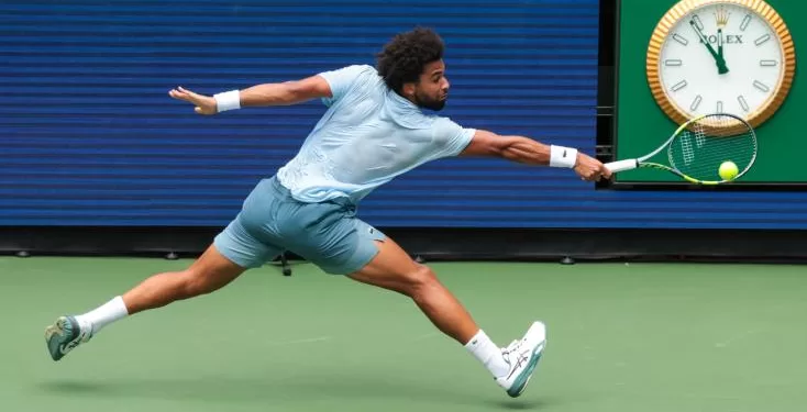 Tennis: le N.1 français Arthur Fils battu dès le 1er tour de l'US Open par Stefanos Tsitsipas 2 - Le Progrès Egyptien Tennis: le N.1 français Arthur Fils battu dès le 1er tour de l'US Open par Stefanos Tsitsipas 1 - Le Progrès Egyptien