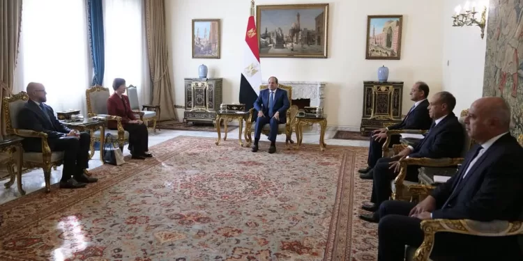Le président Al-Sissi reçoit la présidente de la Banque asiatique d’investissement dans les infrastructures 2 - Le Progrès Egyptien Le président Al-Sissi reçoit la présidente de la Banque asiatique d’investissement dans les infrastructures 1 - Le Progrès Egyptien