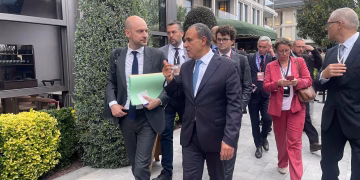 Badr Abdel-Aati rencontre son homologue français Jean-Noël Barrot