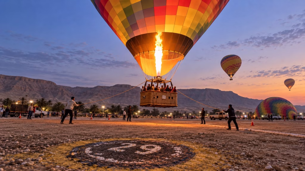 Louxor modernise son site de montgolfières 11 - Le Progrès Egyptien