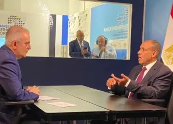 Abdel-Aati accorde une interview à Tony Khalife en marge du Forum "Al-Alamein-Afrique" 3 - Le Progrès Egyptien Abdel-Aati accorde une interview à Tony Khalife en marge du Forum “Al-Alamein-Afrique”