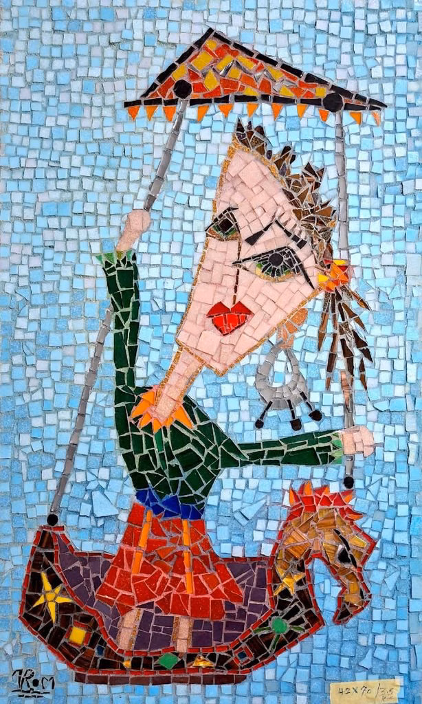 Romany Samir : La liberté créatrice au bout des pièces de mosaïque 5 - Le Progrès Egyptien