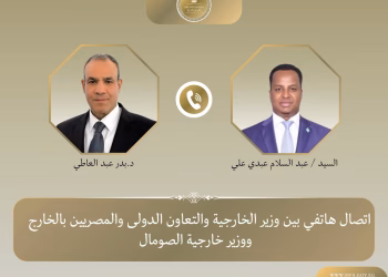 Abdel Aati et son homologue somalien examinent les moyens de consolider la sécurité régionale