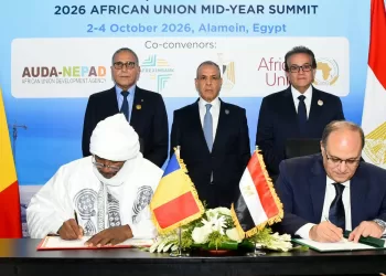 Abdel Aati et son homologue tchadien discutent du renforcement des relations bilatérales